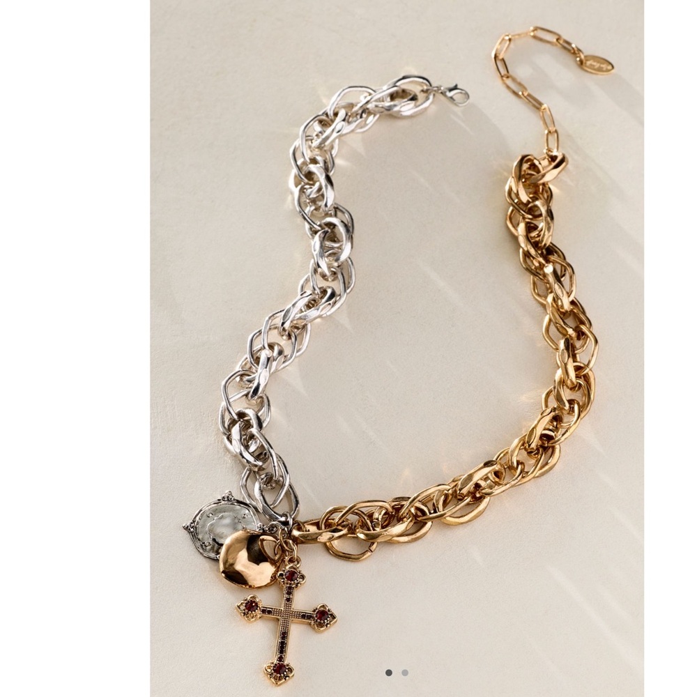 NWT FREE PEOPLE ETTA CHAIN NECKLACE